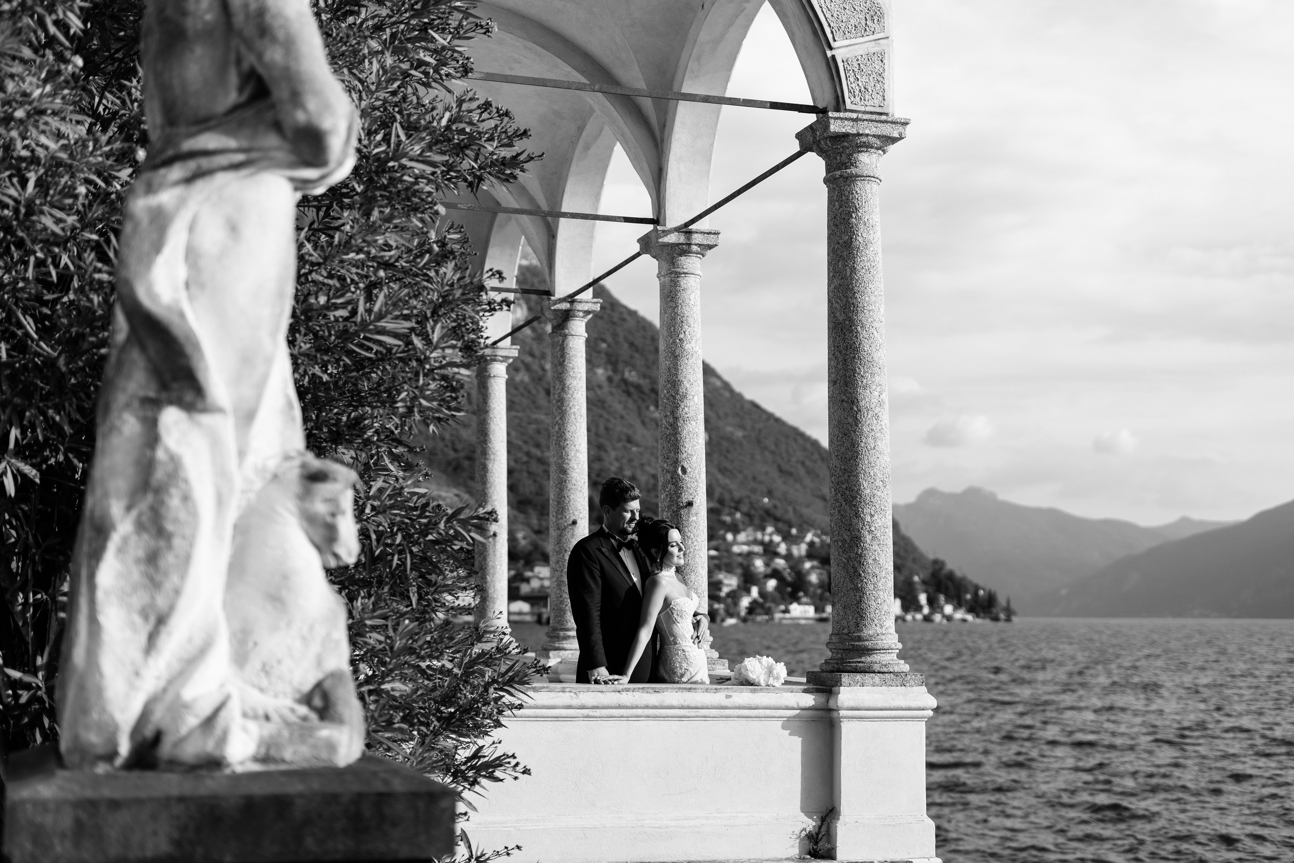 Когда сердце выбирает Италию: нежная свадьба Сандры и Андрея на озере Комо