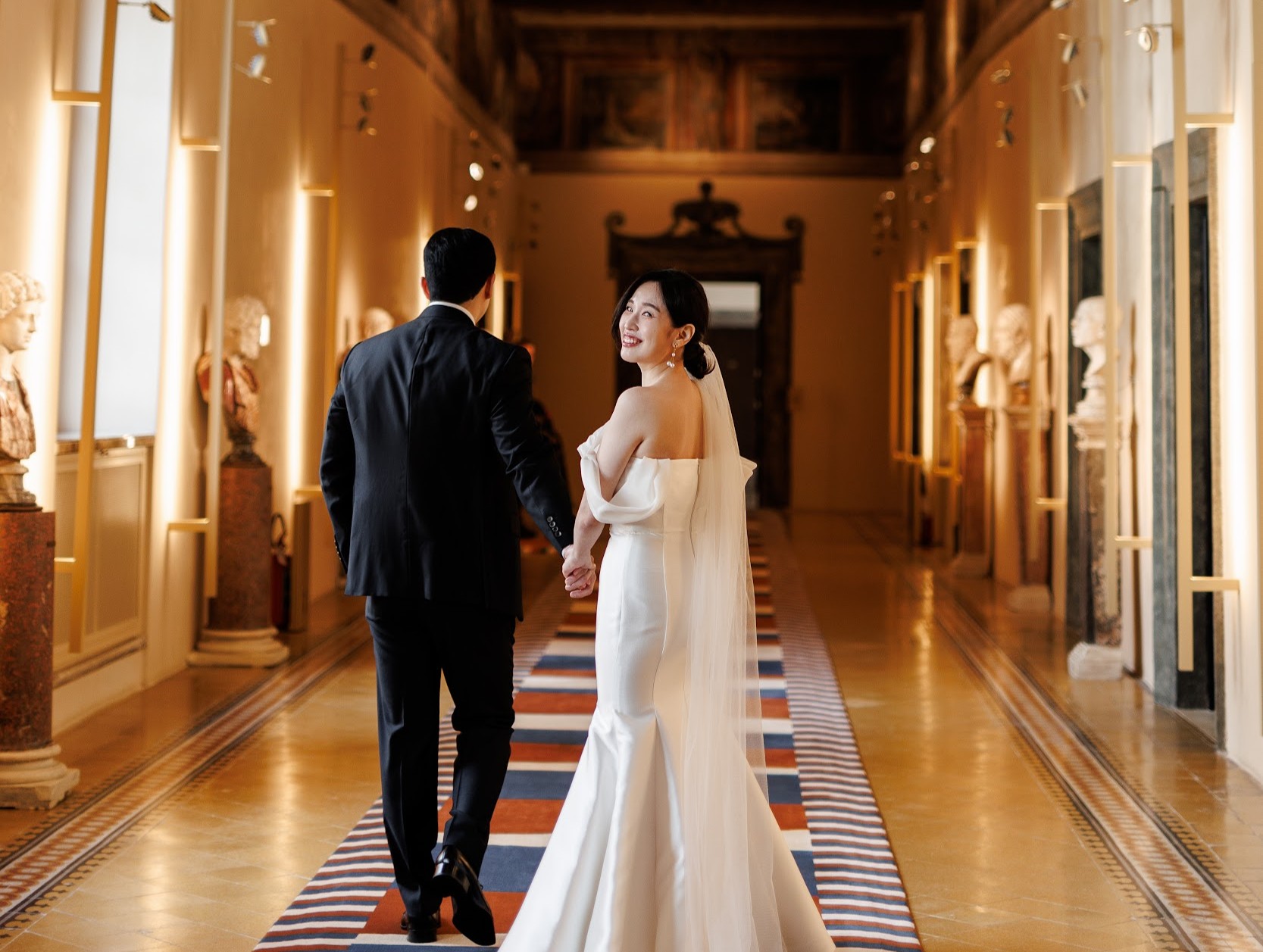 Из Сеула с любовью: свадьба Джин и Джессики в Риме