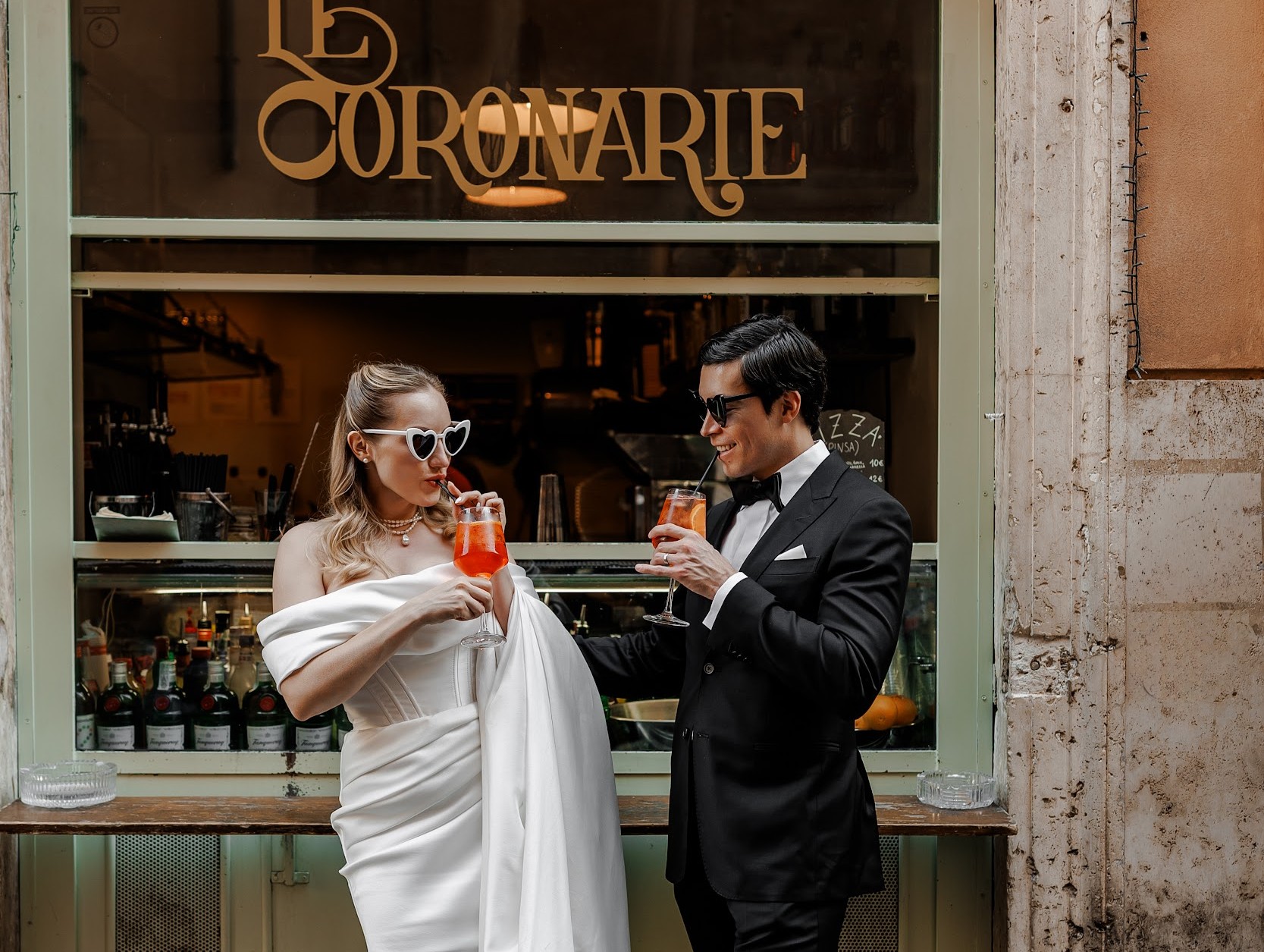 Любовь в Вечном городе: свадьба Анны и Алекса по секрету в Риме