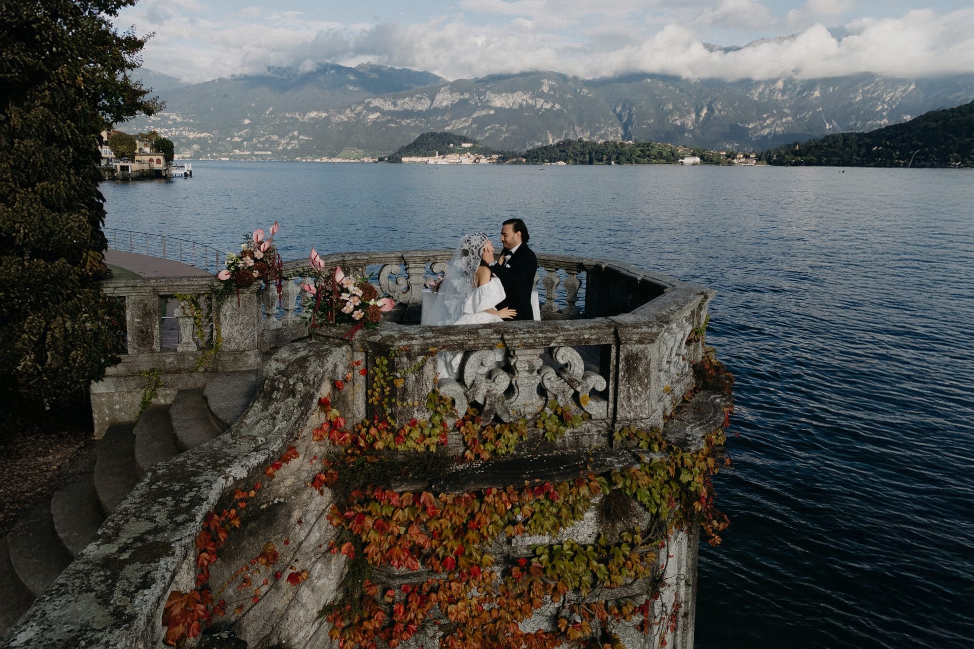 luxury elopements como italy